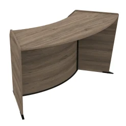 Cortez Curved ADA Reception Desk Add-on - 62.5"Wx31"D
