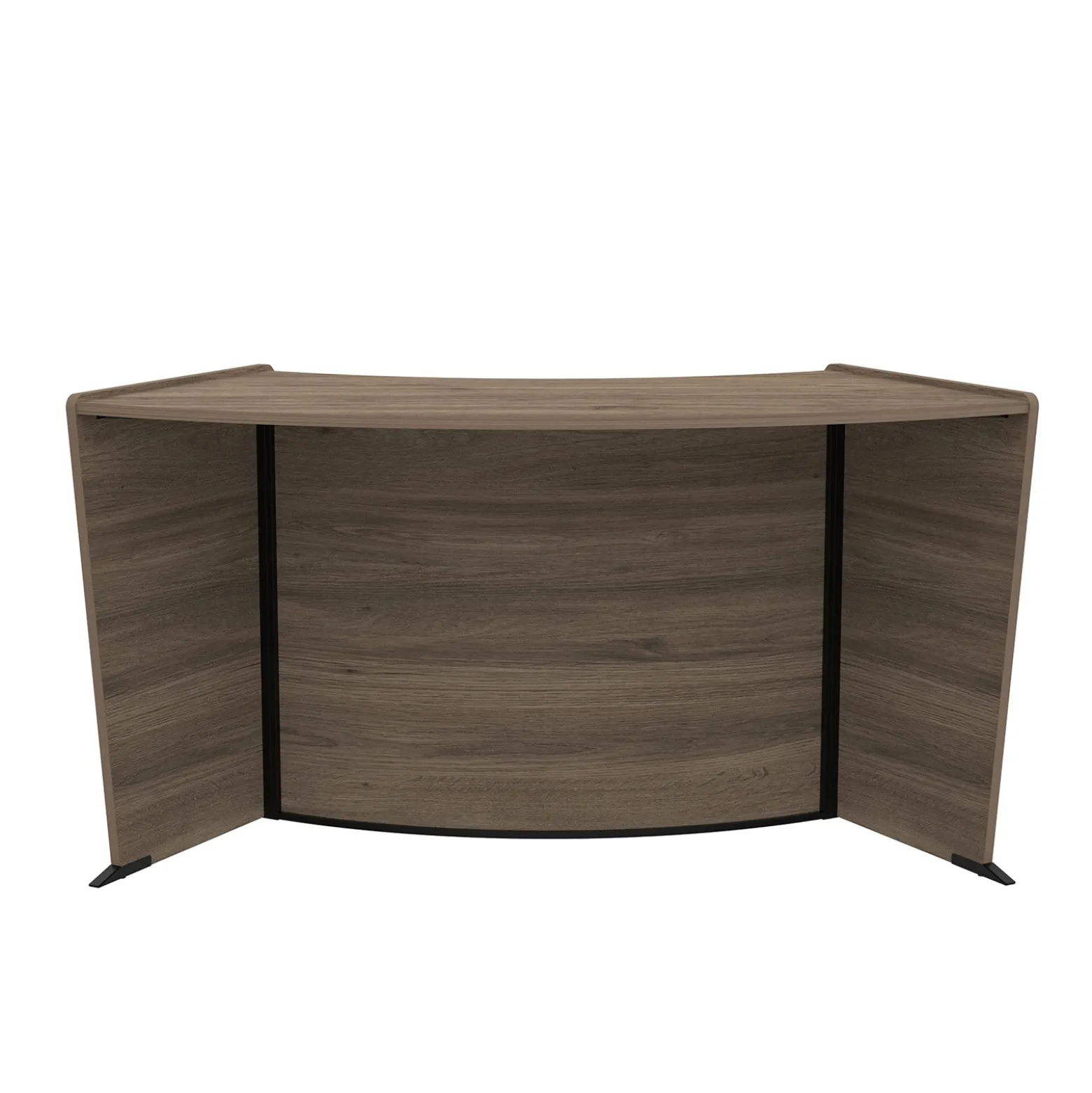Cortez Curved ADA Reception Desk Add-on - 62.5"Wx31"D