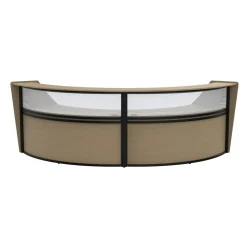 Cortez Double Curved Reception Desk