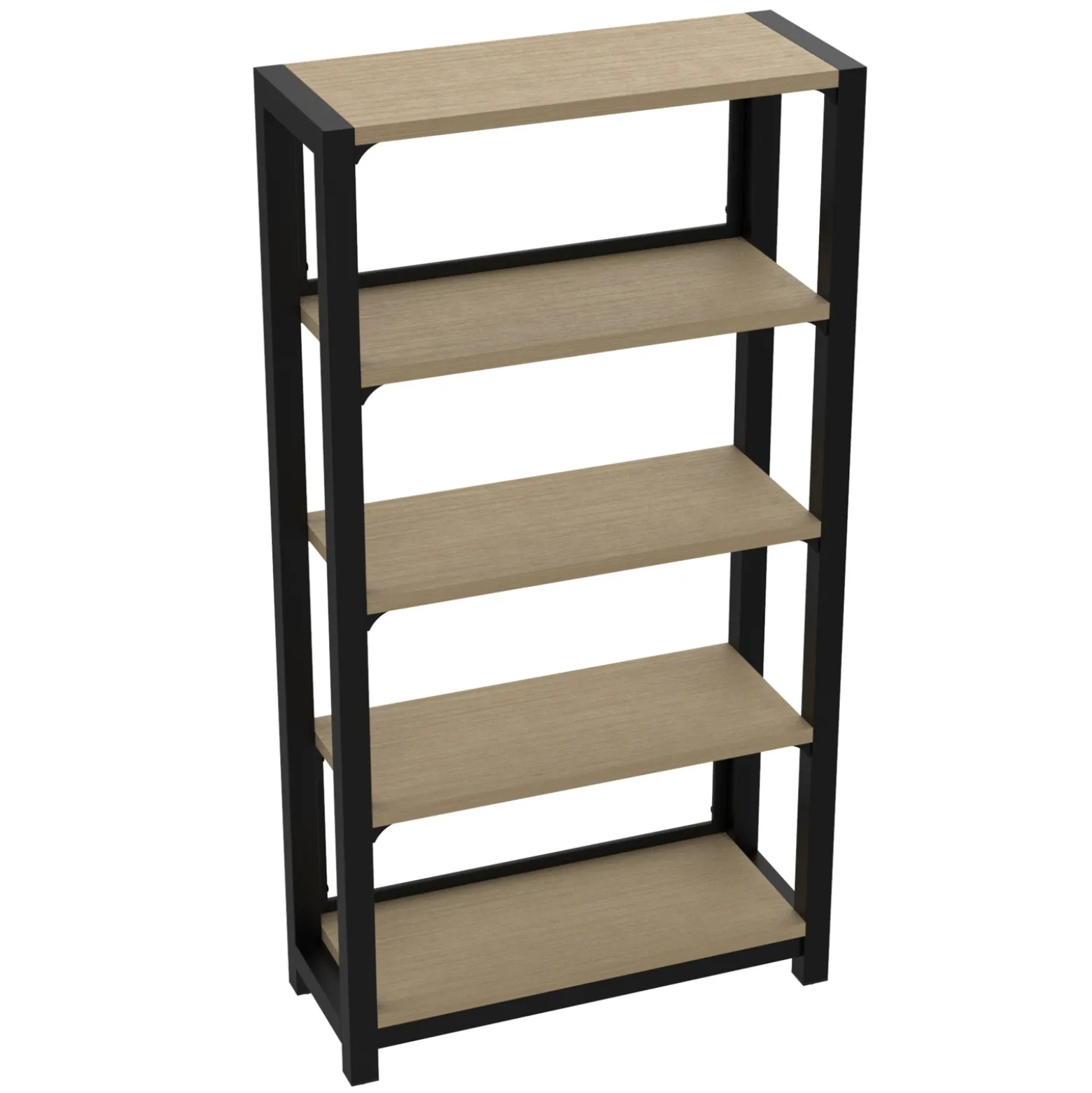 Cortez Five Shelf Bookcase - 68"H