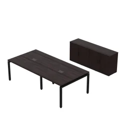Cortez 8-ft. Conference Room and Storage Set
