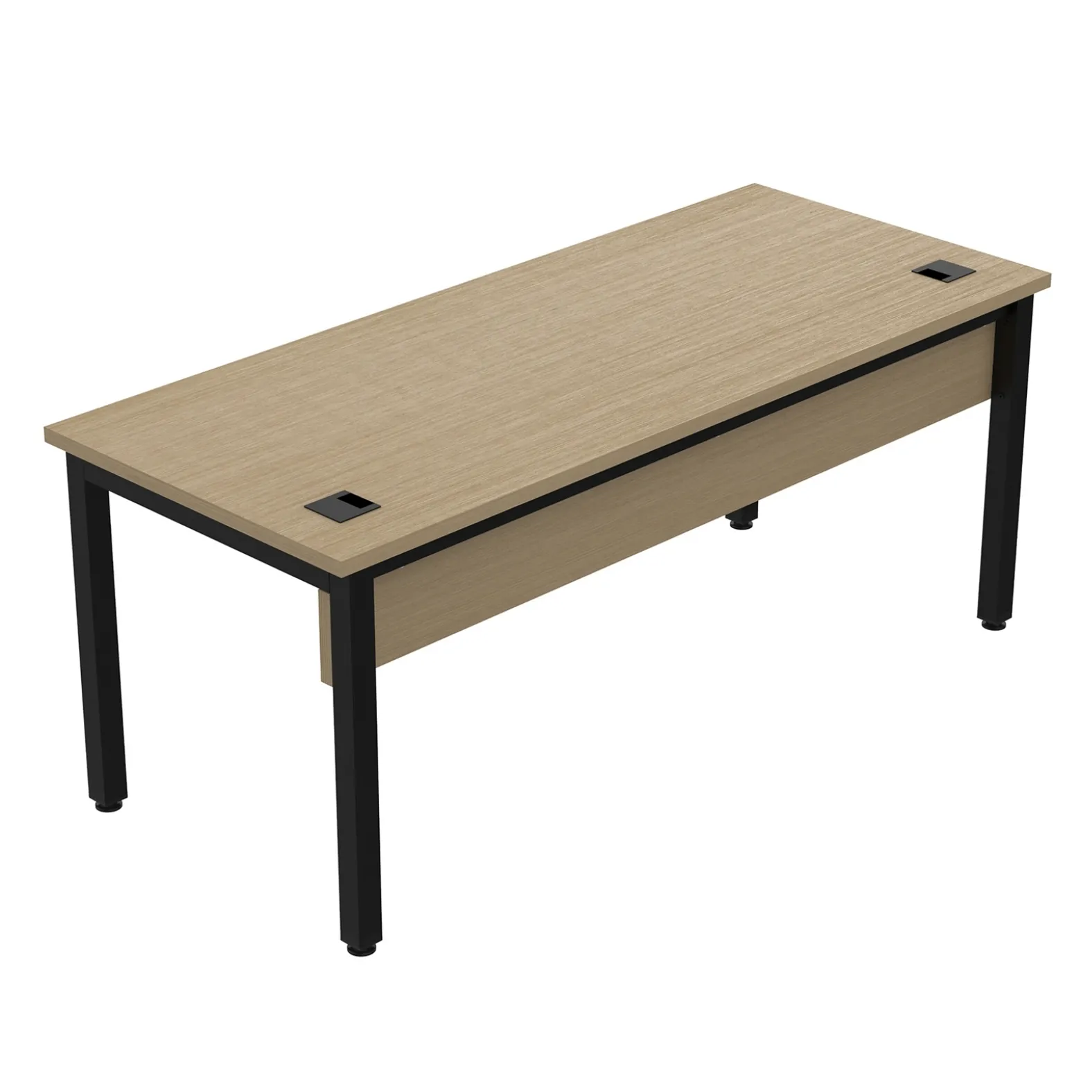 Cortez Table Desk with Modesty Panel - 72"Wx30"D
