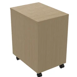 Cortez Three Drawer Mobile File Pedestal - 16.1