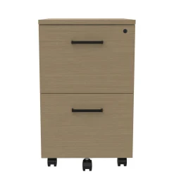 Cortez Two Drawer Mobile File Pedestal – 16.1