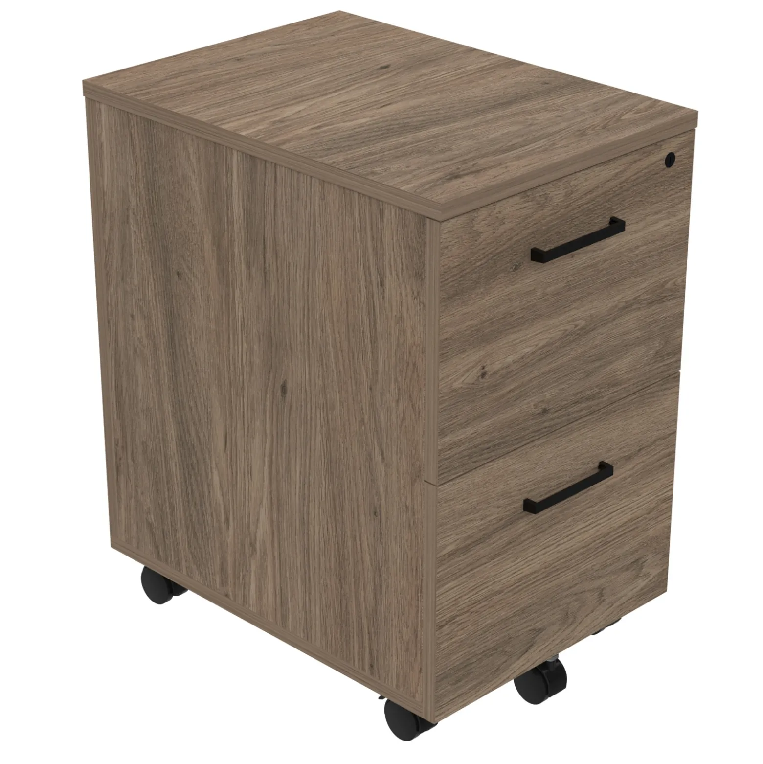 Cortez Two Drawer Mobile File Pedestal – 16.1"W