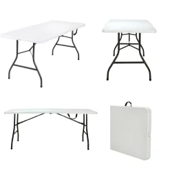 Cosco 6' Rectangular Folding Banquet Table