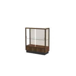 Counter Height Classic Display Case with Fabric Backing