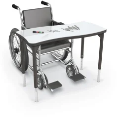 Creator Rectangle ADA Desk w/ Dry Erase Top 40”W x 20”D