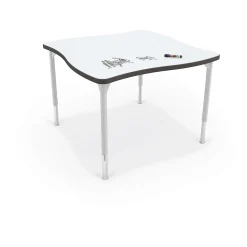 Creator Square ADA Desk w/ Dry Erase Top 40”W x 40”D