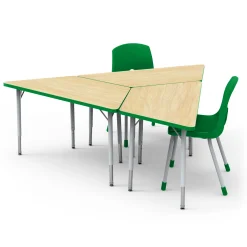 Curriculum Trapezoid Activity Table – 48”W x 20”D