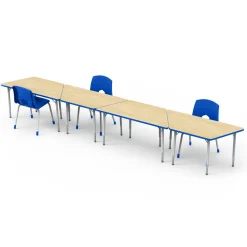 Curriculum Trapezoid Activity Table – 48”W x 20”D