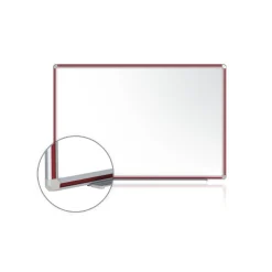 Deco Aurora Porcelain White Board 6'W x 4'H