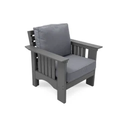 Deep Seat Cushion Chair w/Arms