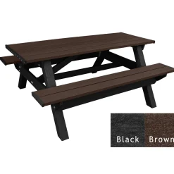 Deluxe Recycled Plastic Picnic Table - 72