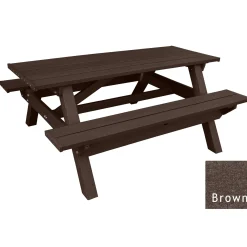 Deluxe Recycled Plastic Picnic Table - 72