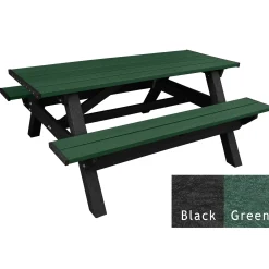 Deluxe Recycled Plastic Picnic Table - 72