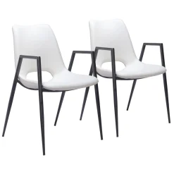 Desi Upholstered Dining Chair - Set of Two