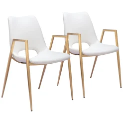Desi Upholstered Dining Chair - Set of Two