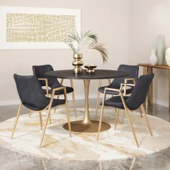 Desi Upholstered Dining Chair - Set of Two