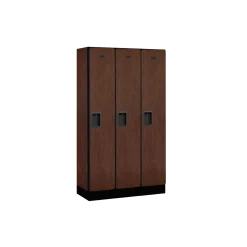 Designer Locker Three Door Locker - 38"W x 64"H