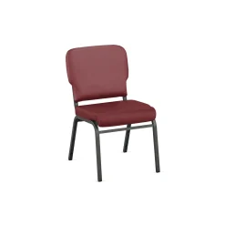 Designer Upholstery Armless Wingback Stack Chair