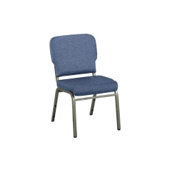 Designer Upholstery Armless Wingback Stack Chair