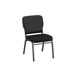 Designer Upholstery Armless Wingback Stack Chair