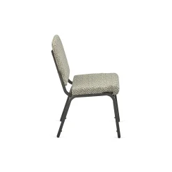 Designer Upholstery Armless Big & Tall Wingback Stack Chair