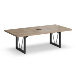 District 6' Conference Table with Power - 72