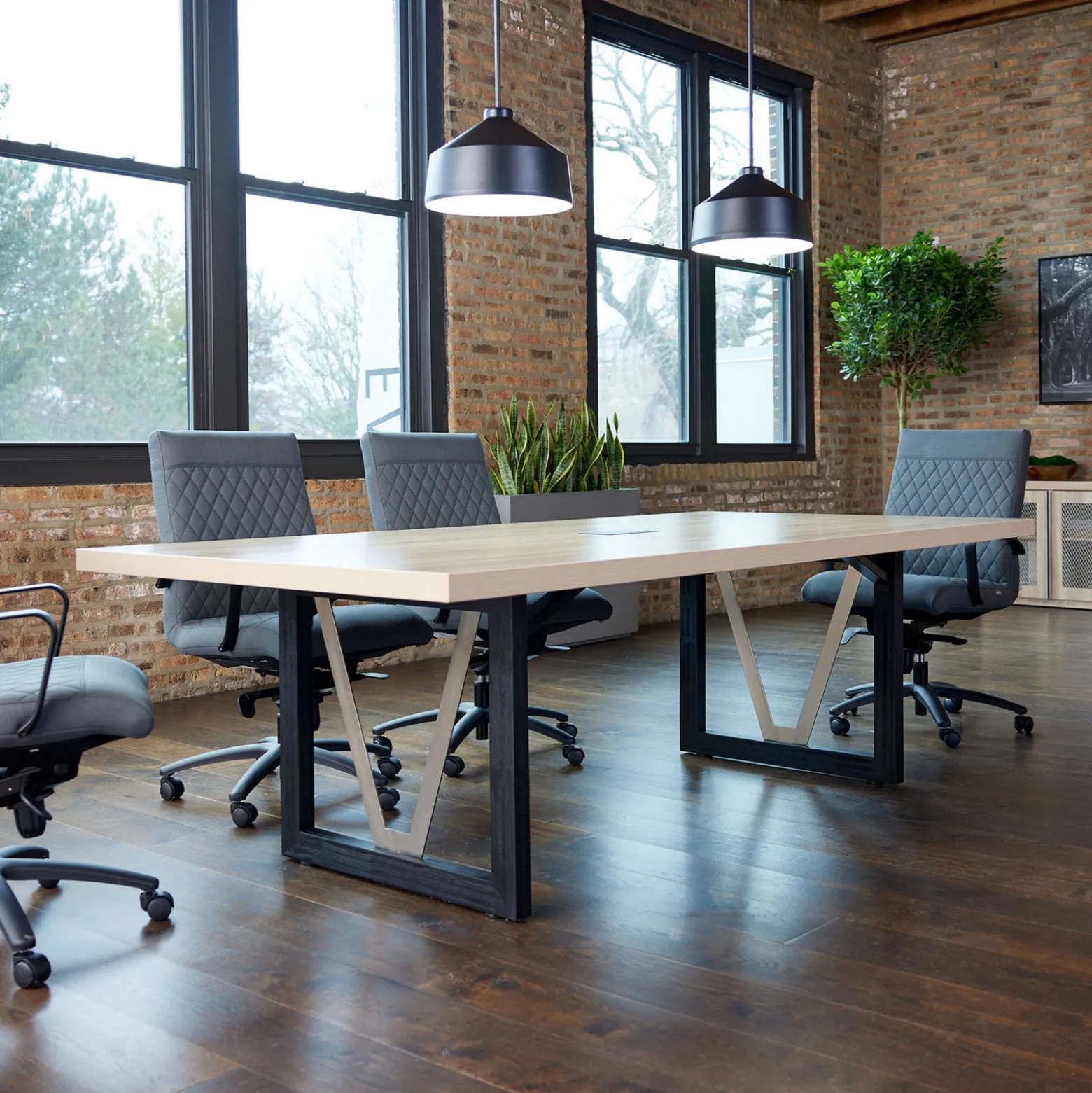 District 8' Conference Table - 96"W x 48"D