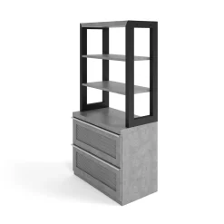 District Bookcase and Lateral File Set - 36