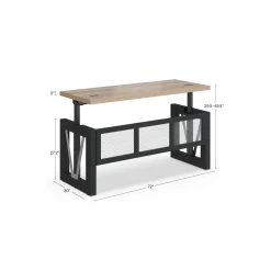 District Height Adjustable Standing Desk - 72