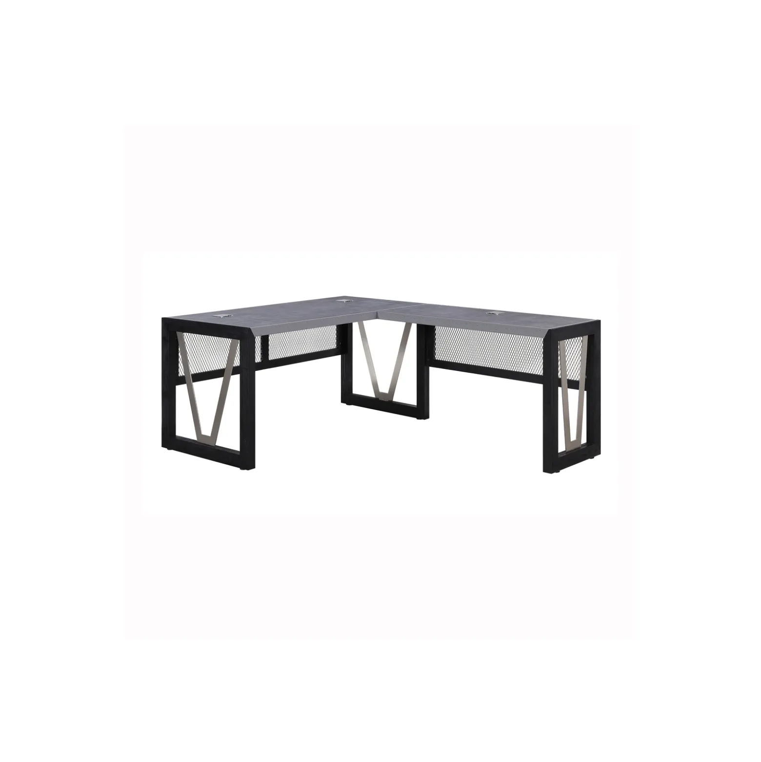 District L-Shaped Desk with Right Return - 60"W x 78"D