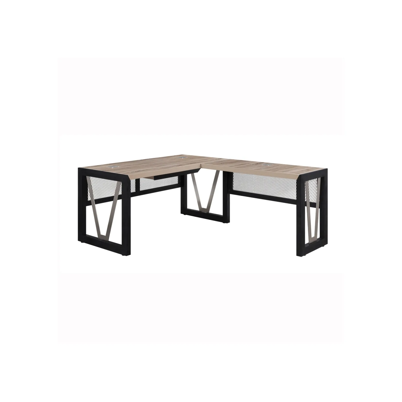 District L-Shaped Desk with Right Return - 60"W x 78"D