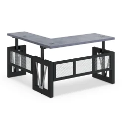 District Reversible Height Adjustable L-Shaped Standing Desk - 72"W x 78"D