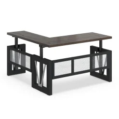 District Reversible Height Adjustable L-Shaped Standing Desk - 72