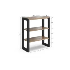 District 3-Shelf Bookcase - 36