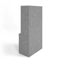 District Stacking Shelf & Lateral File Set - 36