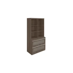 District Stacking Shelf & Lateral File Set - 36