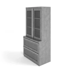 District Storage Cabinet and Lateral File Set - 36