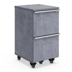 District Two Drawer Mobile File Pedestal - 20