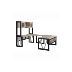 District U-Desk with Reversible Bridge - 72