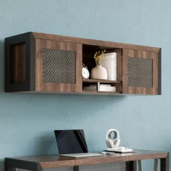 District Wall-Mounted Storage Hutch - 60