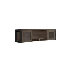 District Wall-Mounted Storage Hutch - 60