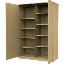 Divided Mobile Storage Cabinet - 48