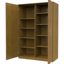 Divided Mobile Storage Cabinet - 48