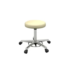 Doctor Stool with Chrome Base