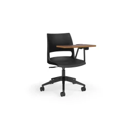 Doni Armchair w/ Left-Hand Tablet Desk