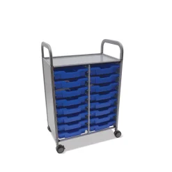 Double Cart with 16 Trays - 3