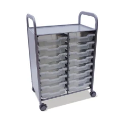 Double Cart with 16 Trays - 3